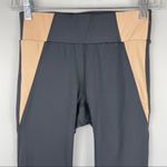 Heroine Sport Grey Colorblock Leggings Mesh Sz Small Gray Photo 2