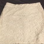 Urban Outfitters Kimchi Blue UO ivory lined lace skirt size medium Photo 3