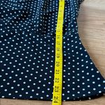 Unique spectrum  Polka Dot Blouse in Black and White Photo 4