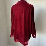 Natural Life  Laid Back Velvet Button Down Top Photo 7