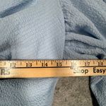 Sabo Skirt Sabo Dress Womens Blue Azure Keyhole Dress Textured Balloon Sleeve Party Club XS Photo 11