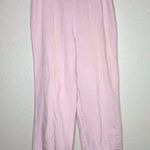 Jones Wear Linen Blend Women’s Size 16 Baby Pink Crop Pants Photo 0