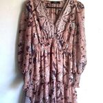 Anthropologie  O.P.T. Degage Floral Dress Size XS Photo 4