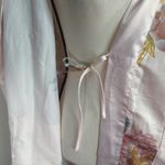 Weddingstar Womens Dressing Robe Floral Belted‎ S/M Pink Size M Photo 4