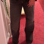 ZARA Greyish black jeans straight leg Photo 0
