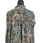 Mille Resort & Travel Size Large Top Blouse Paisley Boho Photo 5