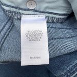 J. Jill Denim Jeans Sz 12 Kick Flare Ankle Darn Wash Distressed Raw Hem NWT Blue Photo 10