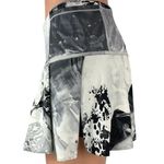 Lululemon Black White Tie Dye Marble Printed Tennis Golf Athletic Skirt Skort S Photo 1