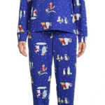 secret treasures  Knit 2 Piece Winter Whimsical Christmas Pajama Set Photo 0