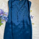 Rampage Vintage bridesmaid Prom Blue Shimmery dress Photo 16