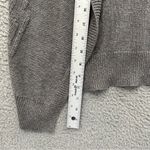 Staring At Stars  Long Sleeve Open Front Draped Cardigan Gray Knit Women's Medium Photo 7