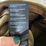 Anthropologie  Essential Slim Olive Green Cargo Cropped Ankle Trouser Pants Photo 4