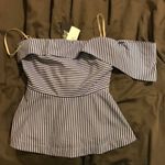 J.O.A. off the shoulder top NWT Photo 4