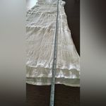 Amanda Smith Women's Dress XL  100% Rayon gauze sleeveless sequin maxi boho Photo 10