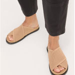 Everlane  The ReKnit Form Crossover Sandal Caramel Tan Size 10 NWOB Photo 0