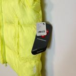 Free People In A Bubble Puffer Vest in Sour Citrus Size Small Photo 2