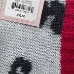 Juicy Couture NWT Leopard Print Pink Trim Scarf Women’s Winter Animal Print Photo 3