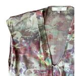 IRO $484 4/6 M (2) Swan Sheer Silk Mini Dress Camo Drop Waist Pink Flapper Photo 8