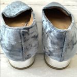 Women’s Report Size 6 Blue Crushed Velvet Loafers Shoes Flats Formal Business Photo 1