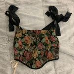 SheIn Floral Corset Top Photo 1