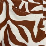 Spanx On The Go Brown Zebra Print Stretch Control Shorts Size XL Photo 8