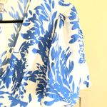 A New Day  NWOT Women's Short Sleeve Maxi Sundress Blue White Floral 2 Photo 3