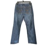 Liz Claiborne  Jeans Women's 6 Petite Slim Bootcut Denim Blue Cotton Blend READ Photo 1