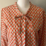 Fossil  polka dot blouse Photo 1