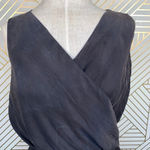 Derek Lam  10 Crosby Black Silk Criss Cross Dress‎ Photo 3