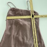 ASTR The Label Dress Womens Small Mauve Pink Gaia Satin Slip Slit Midi Formal Photo 7