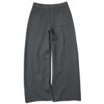 Uniqlo Washable Milano Ribbed Pants NWT Gray Small Photo 2