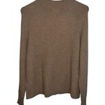 J. Crew Rollneck Sweater Supersoft Yarn Wool Alpaca Blend Small‎ New Brown Hole Photo 3