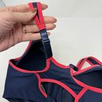 SYROKAN NWT Full Support Racerback Lightly Lined Underwire Sports Bra 34E Blue Size undefined Photo 10