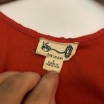 Urban Outfitters  TIKIRANI Crocheted Camisole Crochet Tank Top Lace Coral Red S Photo 6