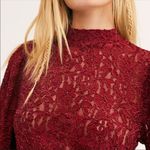 Free People  Red Sweet Talker Top Size XS B-2 Photo 1