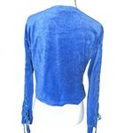 Honey Punch LICK SHOTS LACE UP SWEATSHIRT🌵🦎 Photo 3