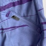 Nike  Purple Striped Hooded Half Sleeve Tee Photo 7