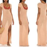 l*space L* Minia Swim Cover-Up Maxi Dress in Tan Putty Photo 1