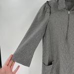 ZARA  Black White Houndstooth Mini Shirt Dress Photo 1