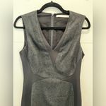 Susana Monaco Black and Grey Wool Blend Sleeveless Interview Dress Size 4 Photo 1