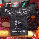 Rachel Zoe NEW Paisley Cotton Puff Sleeve Romper S Photo 3
