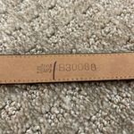 Brighton Vintage Brown Alligator Belt Photo 3