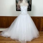 Mori Lee Beautiful Vintage Y2K  Tulle Wedding Gown & Satin Shawl! Photo 0