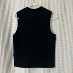 Naadam Cotton Cashmere Blend Black Muscle Tank Top Medium NWT Photo 4