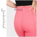 Free People FP Movement High Rise Petal Pusher Leggings in Pink New with Tags XS Photo 3