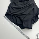 MiracleSuit  Women 14 Oceanus One Piece Swimsuit Black Body Shaping Slimming NWOT Photo 12