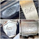 Dolce & Gabbana “Fannie” Leather Envelope Clutch w/ Chain Strap Photo 8