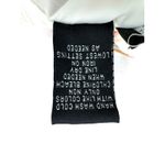 Elementz  Women's White Linen Blend Cropped Pants with Eyelet‎ Detail Size M Photo 5