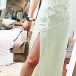 ZARA LONG LACE SLIP DRESS Photo 3