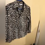 Equipment  animal print button down xs Photo 1